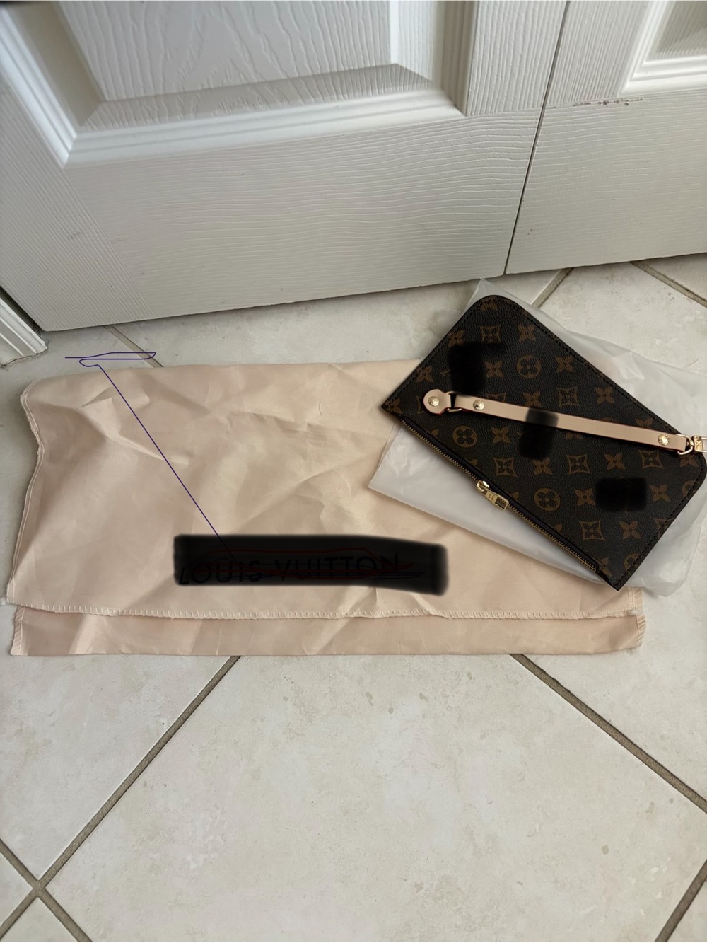Monogram Tote - Picture 3 of 4